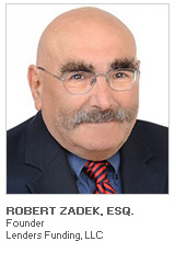 Photo of Robert Zadek Esq. - Founder - Lenders Funding LLC