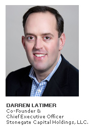 Photo of Darren Latimer - Co-Founder & Chief Executive Officer - Stonegate Capital Holdings, LLC.