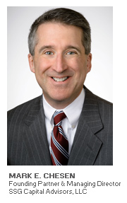 Photo of Mark E. Chesen - Founding Partner & Managing Director - SSG Capital Advisors, LLC