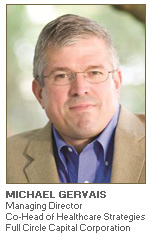 Photo of Michael Gervais - Managing Director and Co-Head of Healthcare Strategies - Full Circle Capital Corporation