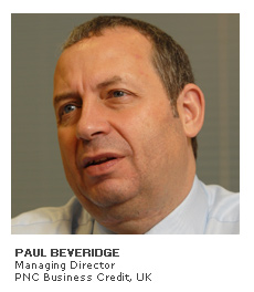 Photo of Paul Beveridge - Managing Director - PNC Business Credit, UK
