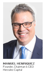 Photo of Manuel Henriquez - Founder, Chairman and CEO - Hercules Capital