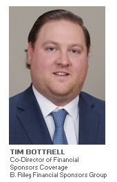 Photo of Tim Bottrell - Co-Director of Financial Sponsors Coverage - B. Riley Financial Sponsors Group
