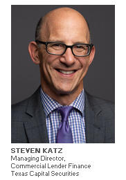 ABL Advisor article with Steven Katz - Managing Director, Commercial Lender Finance - Texas Capital Securities