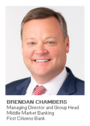 Photo of Brendan Chambers of First Citizens Bank